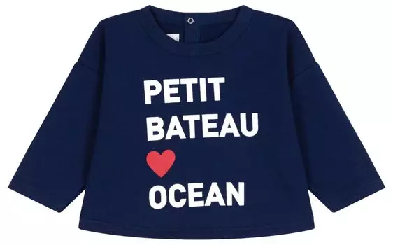 Пуловер A0DI8 Темно-синий, 36 месяцев, 95 см [Petit Bateau] тёмно-синий