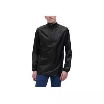 Пуловер для бега On Zero однотонная куртка мужская куртки черный 174.00758 S