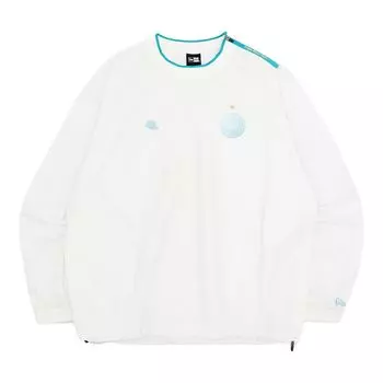 Пуловер для гольфа из нейлона с механической растяжкой, белый, M GF, плетеный, WHI BKBLU 14391467 NER36G7843 [New Era] белый