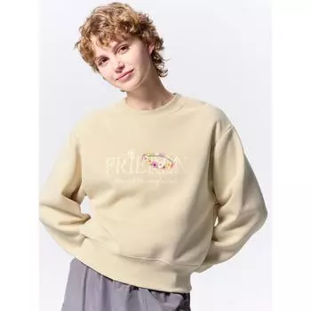 Пуловер Gu By Uniqlo Frieren Beyond Journey S End 30 NATURAL/XS