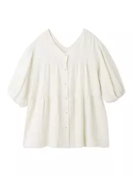 Пуловер из марли для беременных PWFT232332 MNT [Gelato Pique] женский