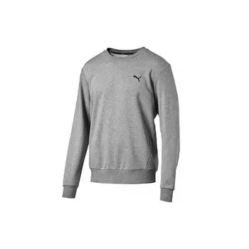 Пуловер Puma с вышивкой логотипа, мужские топы, серый 590321-03 M