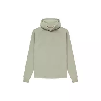 Пуловер с капюшоном Fear of God Essentials, вязаная мужская толстовка с длинными рукавами, серо-зеленый, FOG-SS22-141 M