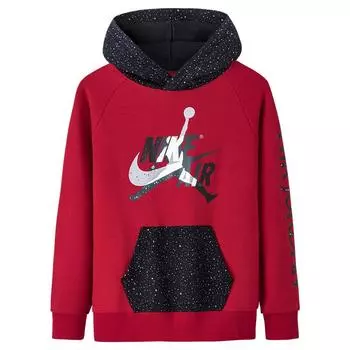Пуловер с капюшоном Jordan Logo, унисекс, красный JD2012095GS-013 M