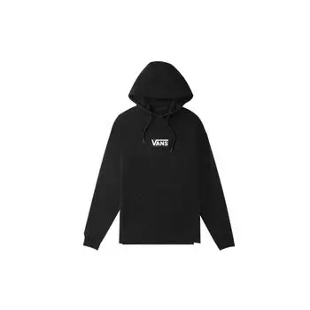 Пуловер с капюшоном Vans Classic с логотипом, топы унисекс, черный VN0A49SNBLK XS