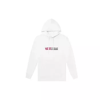 Пуловер с капюшоном Vans Oversize с логотипом унисекс, белый VN0A4ML7WHT XL