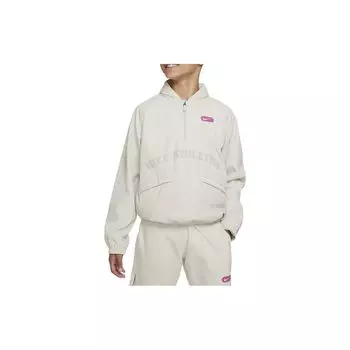 Пуловер с воротником-стойкой и воротником-стойкой Nike Athletics Repel с графическим рисунком, детские топы, белый DX5365-072 XL