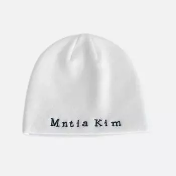 Пуловер Шапка Холодная Шапка Женская Дыня Кожура Парная Модная Брендовая Уличная Осенне-Зимняя Вязаная Шапка Персонализированная Шерстяная Шапка С Алфавитом M56-58cm чёрный