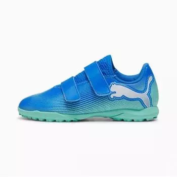 Puma 107955 01 Puma Puma Junior Детские футбольные бутсы на липучках Future 7 Play Tt V Jr 230