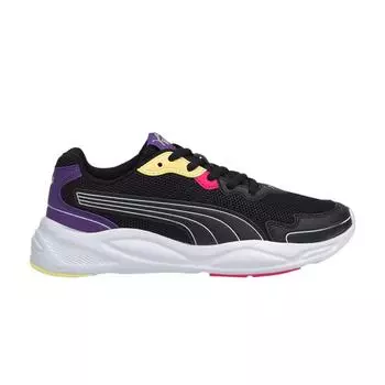 Puma 90s Runner Nu Wave - Черные мульти мужские кроссовки Prism-Violet Beetroot-Purple 373017-08