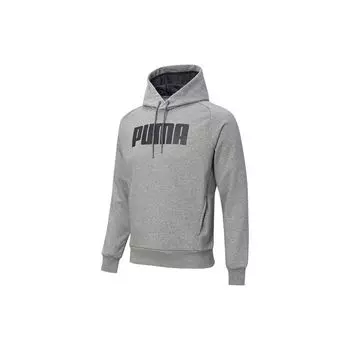 Puma Active Logo Print Повседневная спортивная толстовка мужская Толстовка Серая 582682-03 S