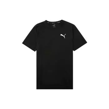 Puma Футболка Active Soft Print Мужские топы Черный 588869-01 L