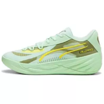 Puma All-Pro Nitro Fresh Mint Olive Green Unisex Sneakers 379079-09 41