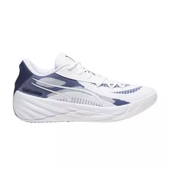 Puma All-Pro Nitro Team Белые Темно-синие Мужские Кроссовки Lime-Squeeze 379081-03 41