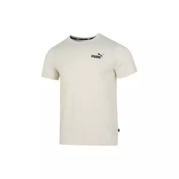 Puma Футболка мужская с коротким рукавом и принтом логотипа American Vintage Letter, повседневная, дышащая, светло-хаки 670932-88 XXL
