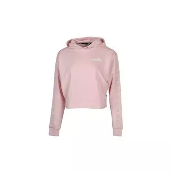 Puma Amplified Cropped Hoodie Women Tops Розовый 586592-15 L