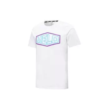 Puma Angel Print Crew Neck Повседневная футболка с коротким рукавом Мужские топы Белый 537123-01 S