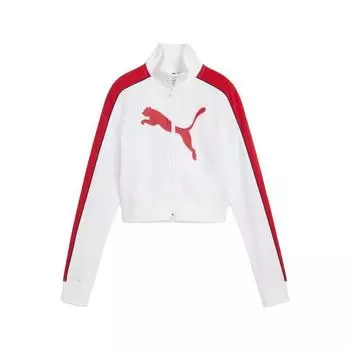 Puma Archive Slim Укороченная спортивная куртка комфорт со стойкой и длинными рукавами Женская куртка 63405202 S