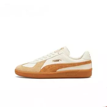 Puma Army Trainer Retro Casual Soft Comfortable Non-Slip Lightweight Low-Top Sneakers Unisex sneakers White 386607-16 36