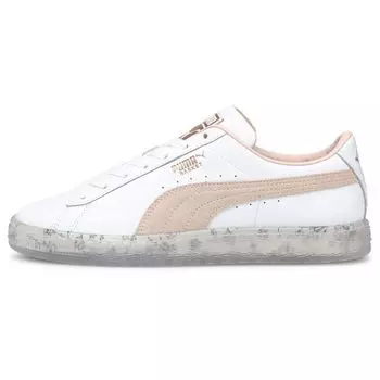 Puma Basket In Bloom - Женские кроссовки Cloud Pink White 380117-01 35.5