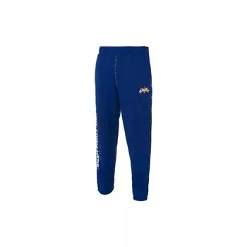 Puma Баскетбольные брюки с надписью Reversible Letter Mid Rise Cuffs Casual Брюки мужские брюки Сине-зеленые 537085-01 S