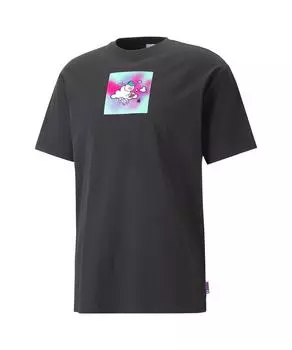 Puma Бесплатный возврат Puma X8enjamin футболка с коротким рукавом черная 620697 01 S