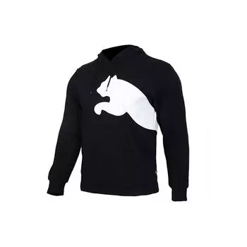 Мужская толстовка с капюшоном Puma Big Logo Knit Tops Black 580566-01 M