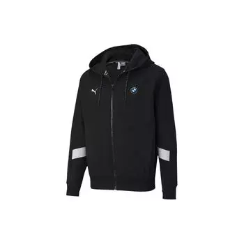 Puma BMW Racing Series Color Block Hooded Casual Breathable Jacket Men Jacket Black 596097-01 XXL