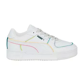 Puma CA Pro Sum Pop - Белые мужские кроссовки Colorpop Deep-Aqua Sun-Stream Sunset-Glow 388557-01 42