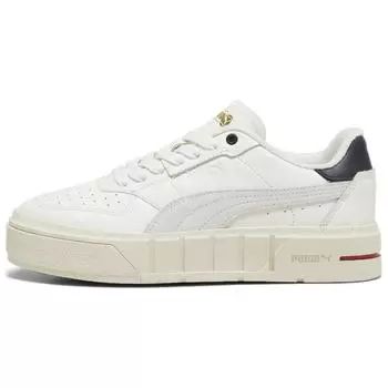 Puma Cali Court Jeux Sets Marshmallow Navy женские кроссовки белые 393096-01 35.5