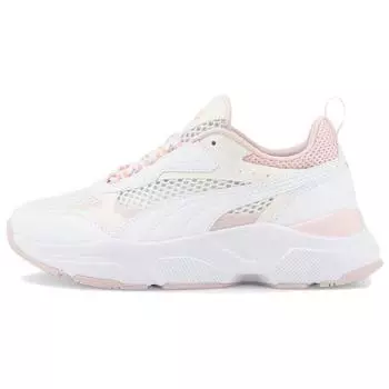 Puma Cassia Summer White Soft Pink Женские кроссовки Pristine 384648-01 35.5