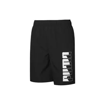 Puma Casual Дышащие спортивные шорты с принтом Мужские плавки Черные 846003-51 S