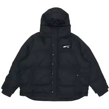 PUMA Casual Snap Hooded Down Jacket Зимняя верхняя одежда унисекс Черный 534486-01 L