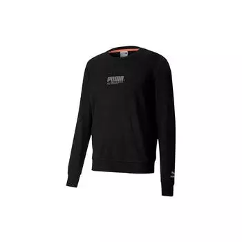 Puma Casual Sport Пуловер с круглым вырезом Толстовка унисекс Черный 599278-51