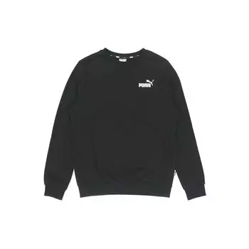 Puma Повседневный спортивный трикотажный свитер с круглым вырезом для мужчин, черный 589034-01 S