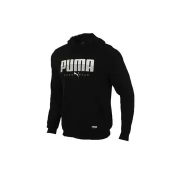 Puma Casual Sports Пуловер с капюшоном для мужчин Черный 586543-51 S