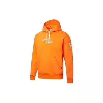 Puma Casual Sports Теплая толстовка с флисовой подкладкой Мужские топы Flame-Orange 585490-23 L
