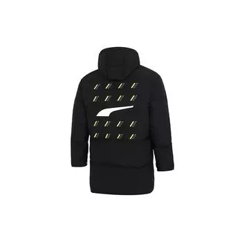 Puma Casual Теплый пуховик средней длины с капюшоном Мужская верхняя одежда Черный 532916-01 M