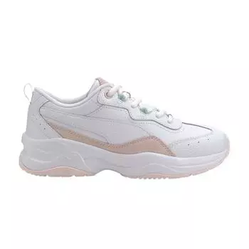 Puma Cilia Lux White Rosewater Женские кроссовки M-Green Silver 370282-09