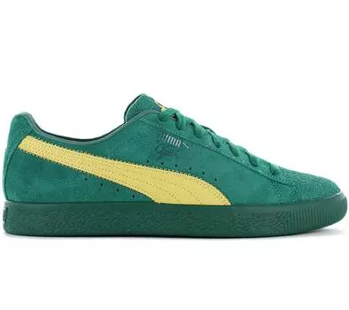 Puma Clyde Super - Мужские кроссовки Leather Green 386349-01 ОРИГИНАЛ EU 42 UK 8 зелёный