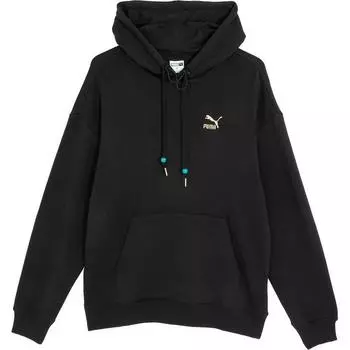 Puma Cny Год Дракона Серия Письменный Принт Бег Фитнес Тренировки Толстовка Унисекс толстовки Черный 625833-01 M