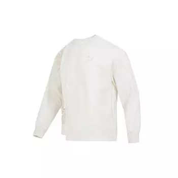 Puma Cny National Style Новогодняя серия Bz Zaozhi Толстовка с капюшоном Спортивная повседневная круглая горловина с надписью Пуловер с длинным рукавом Толстовка мужская толстовка с капюшоном Белая 539592-65 S