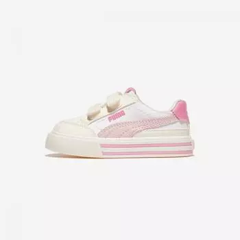 Puma Coat Classic Bulk Fs Velcro Infant Pki39656108 Puma White Mauve Mist Vapor Gray 160