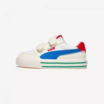 Puma Coat Classic Bulk Fs Velcro Preschool Pki39656007 Puma White Hyperlink Blue Vapor Gray 190