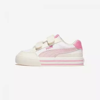 Puma Coat Classic Bulk Fs Velcro Preschool Pki39656008 Puma White Mauve Mist Vapor Gray 190