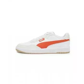 PUMA Coat Ultra Light White Orange 389371 03