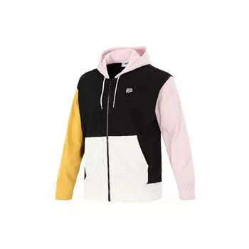Puma Color Block Hooded Jacket Мужские куртки Белый 532679-01 M