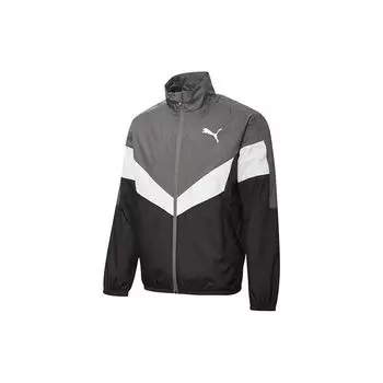 Puma Color Block Logo Ветровка Мужская куртка Черный 855930-01 S