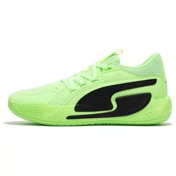 Кроссовки унисекс Puma Court Rider Chaos Fizzy Lime Green Black 378269-01 46