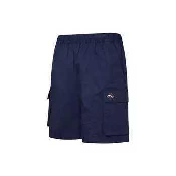 Puma Dassler Legacy Embroidered Cargo Shorts Unisex Bottoms Blue 532272-06 S